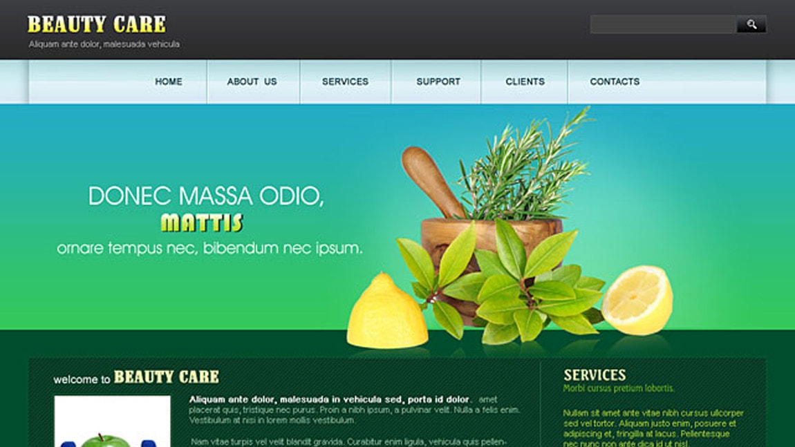 Beauty Care Website